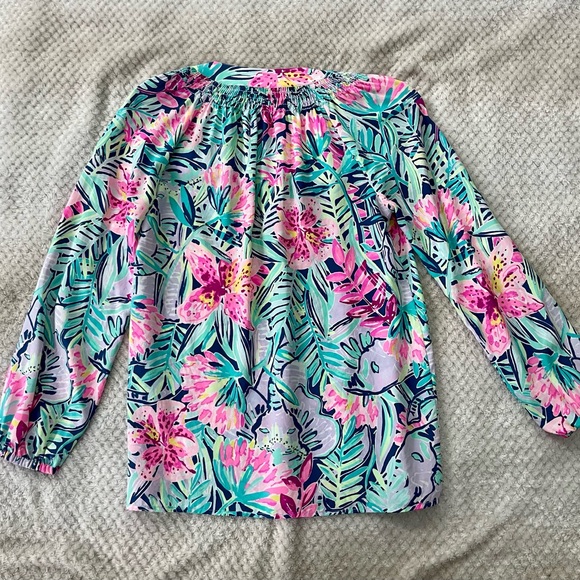 Lilly Pulitzer Elsa Silk top - Picture 2 of 4